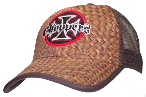 Choppers Straw Brown Cap