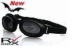 Slimline Smoked Reflective Lens Goggles, by Bobster