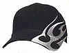 Asymmetrical Tribal Black Cap