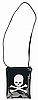 Small Skull Cross Bone Patent Bag
