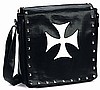 White Iron Cross Studded Bag