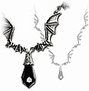 Elvira's Tryst Necklace by Alchemy Gothic