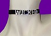 Wicked Rhinestone & Black Velvet Choker