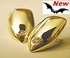 14k Gold w/Diamonds Small Custom Fangs