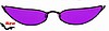 Vampires Purple Sunglasses