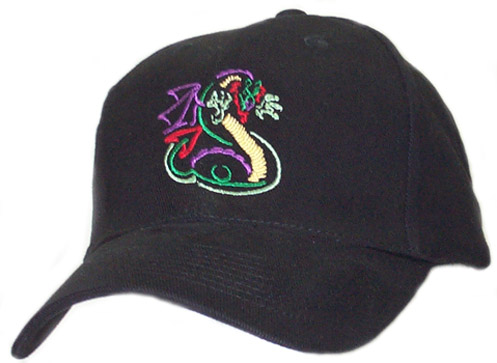 Color Outline Full Dragon Cap