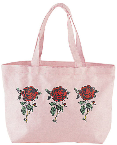 Roses Pink Canvas Bag