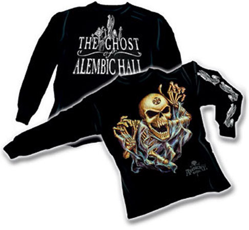 The Ghost of Alembic Hall Tshirt by Alchemy Gothic