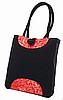 Red & Gold Dragon Half Circle Tote