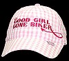 Wicked Woman Choppers Pink Gingham Cap