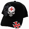 Skull w Maltese Cross, Cap