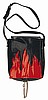 Red Flame Messenger Style Bag