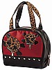 Leopard Skull Cross Bone Bag